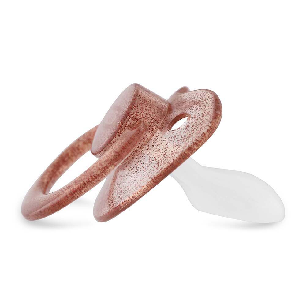 Adult Clear Brown Dummy/Pacifier