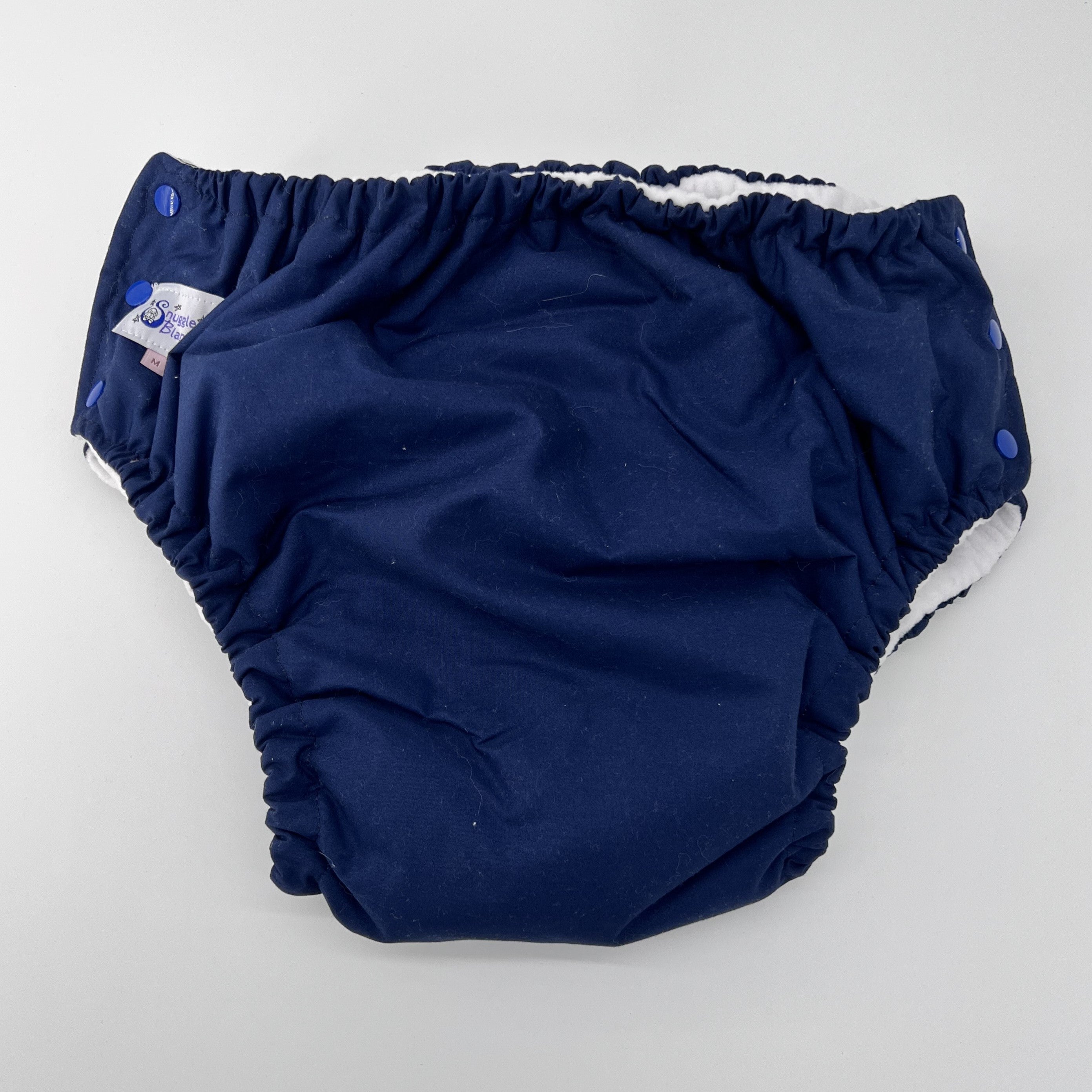 SnuggleBlanks Pocket Nappy, with Insert - Navy