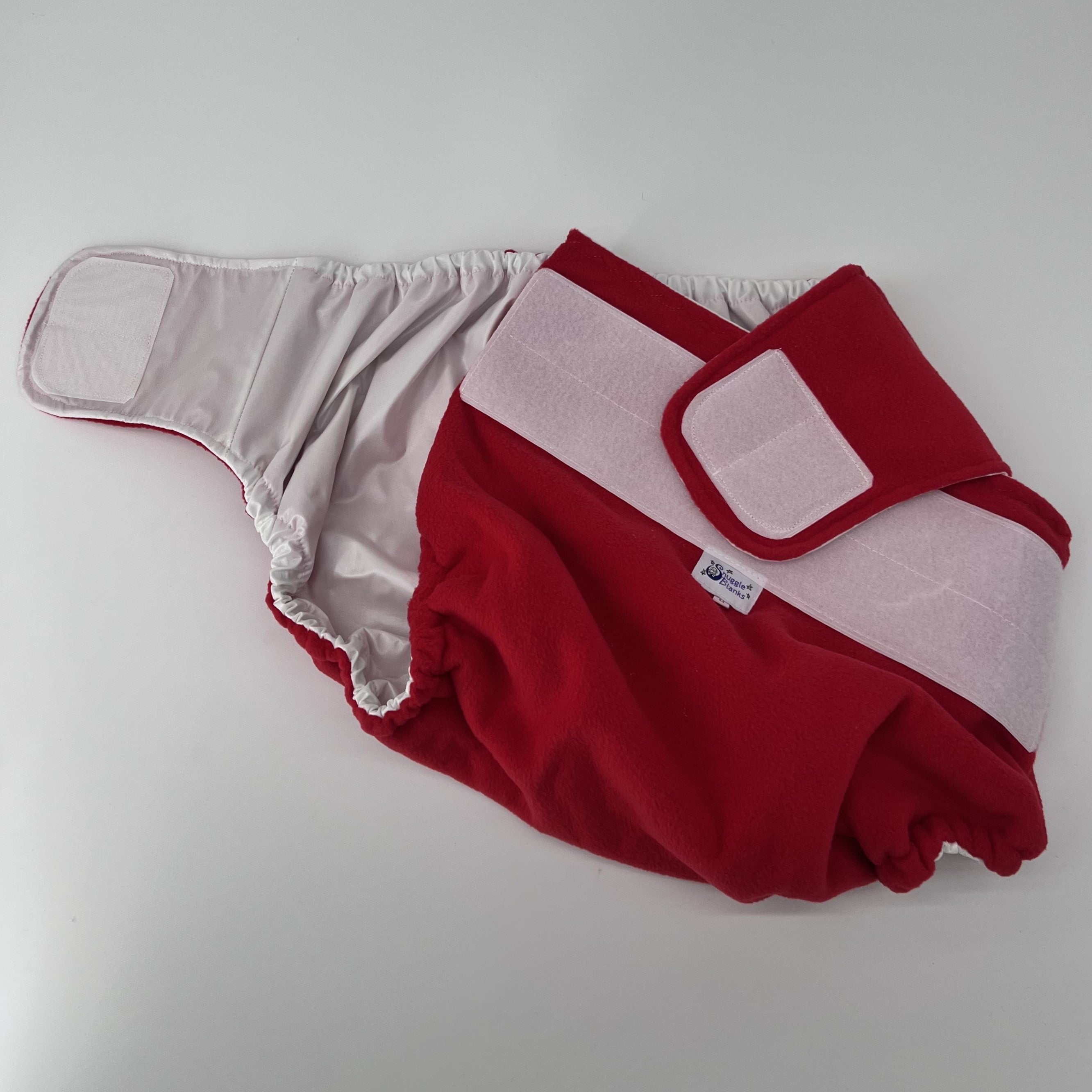 SnuggleBlanks Pocket Nappy Wrap - Red