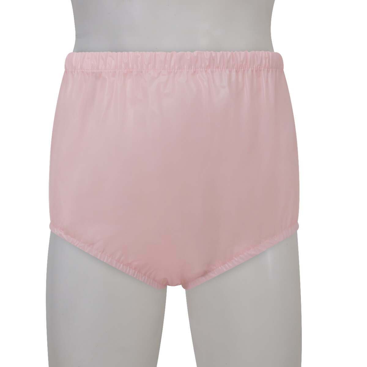 Premium Plastic Pants With Wide Waistband - Pink VAT Exempt Incontinence Aid