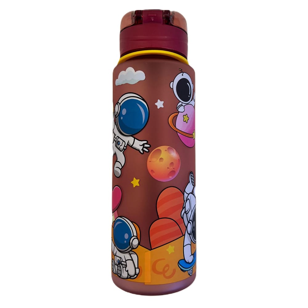 Juice Bottle - Lets Go To Space Pink