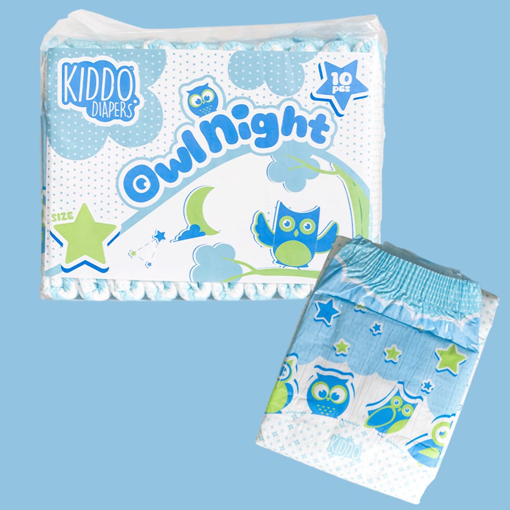 Kiddo Owl Night VAT Exempt Adult Incontinence Slip