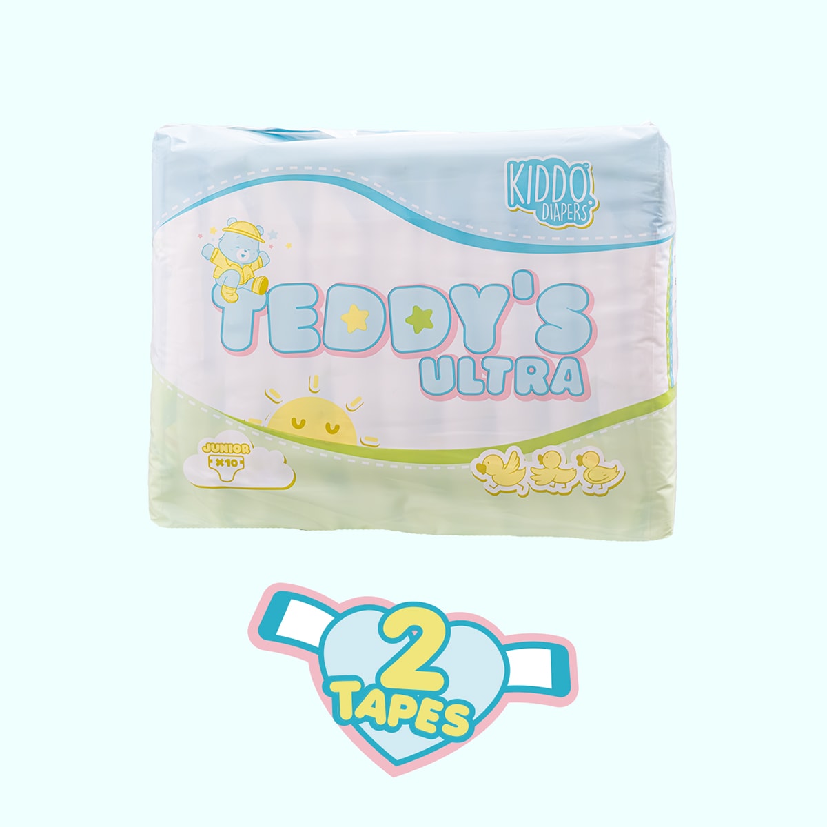 Kiddo Teddy's Ultra Two Tapes VAT Exempt Adult Incontinence Slip