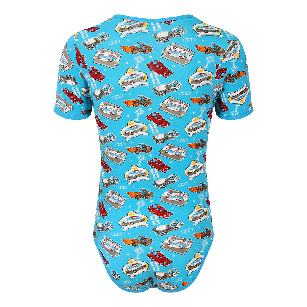 NRU Vehicles Cotton Bodysuit