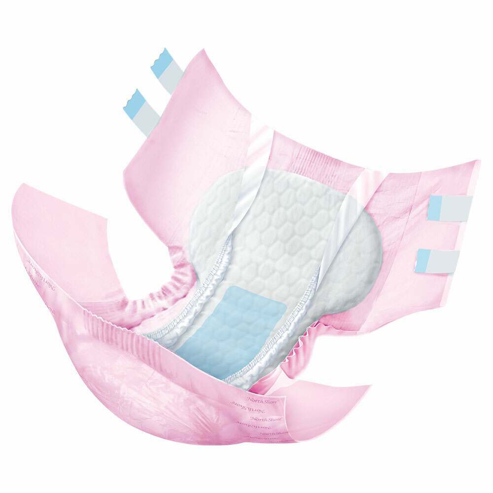 NorthShore MEGAMAX Pink VAT Exempt Adult Incontinence Slip