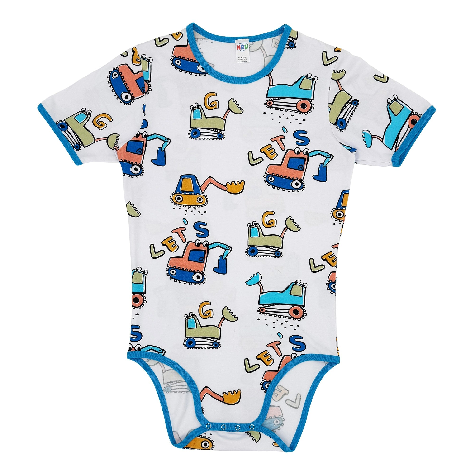 NRU Diggers Cotton Bodysuit