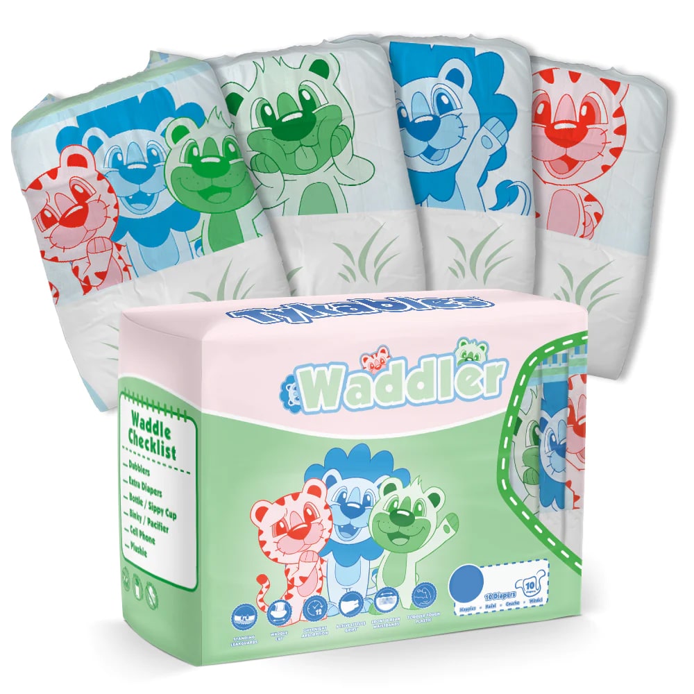 Tykables Waddler VAT Exempt Adult Incontinence Slip