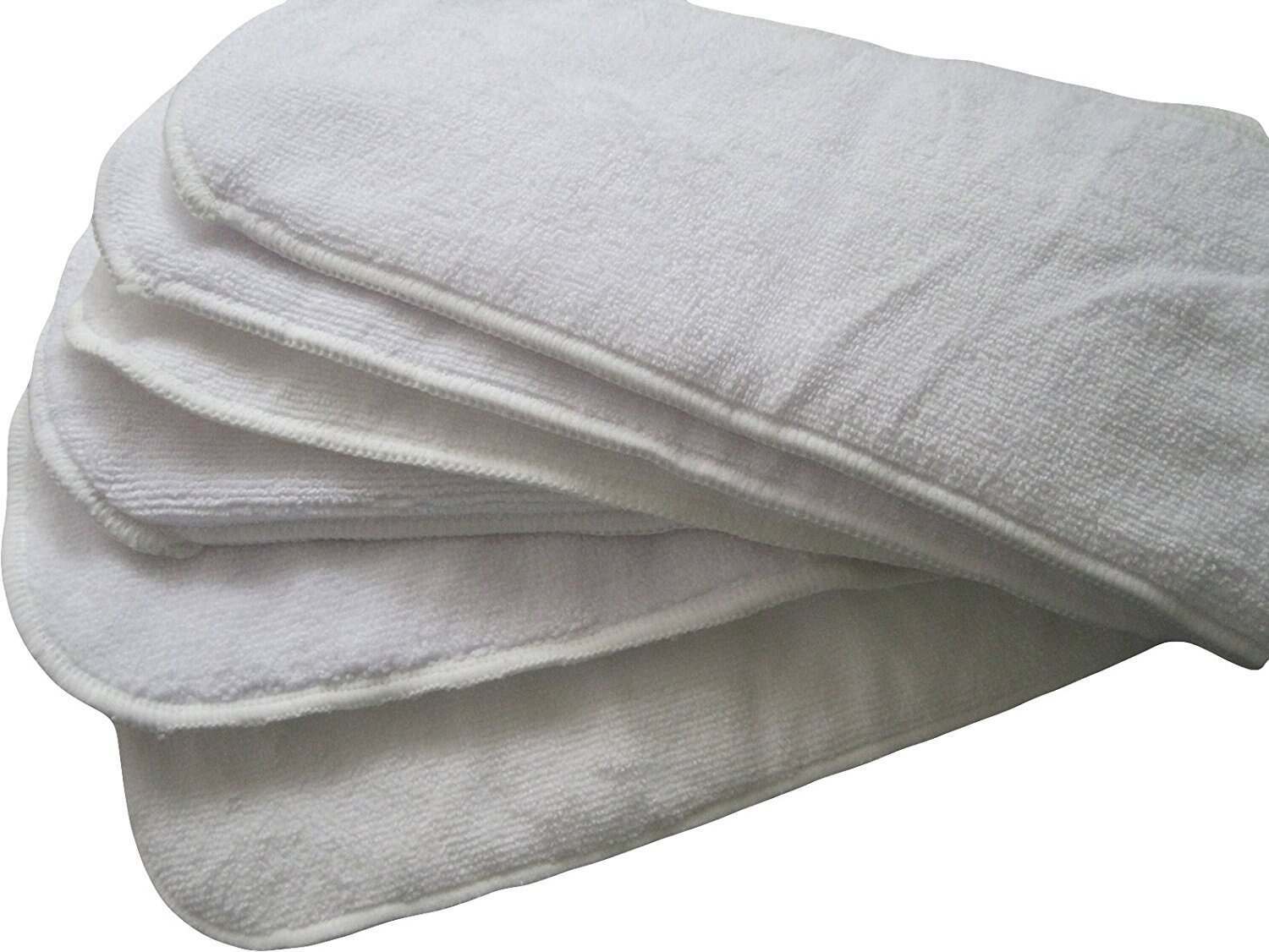 White 100% 4 Layer Microfiber Insert