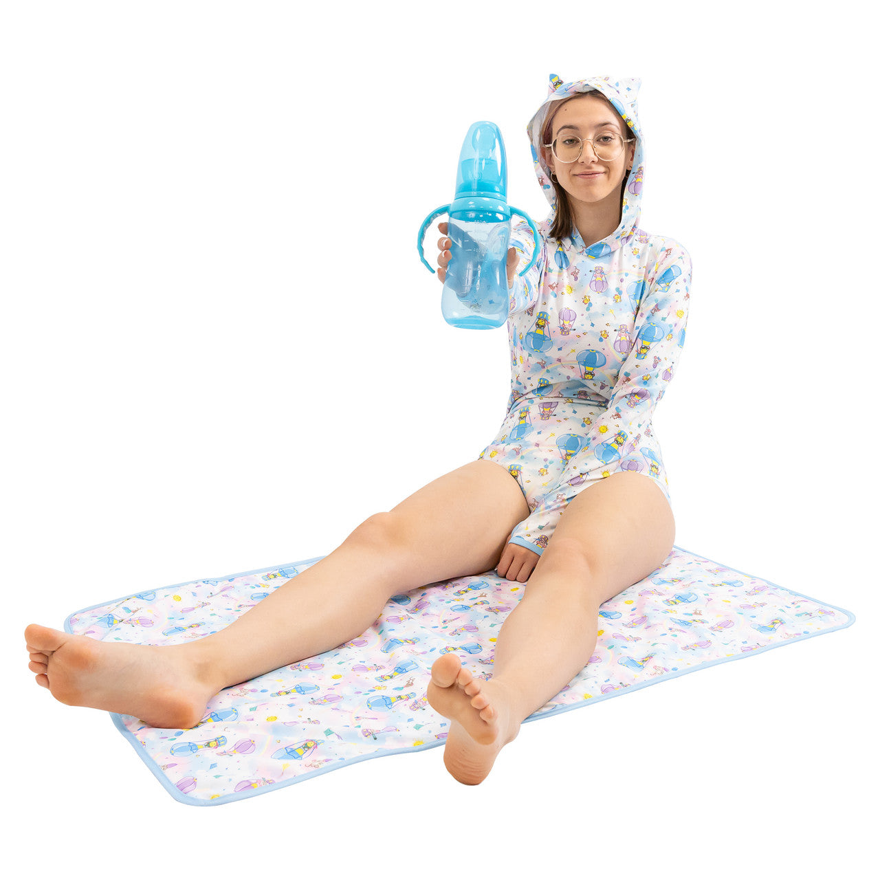 Rearz Blue Easy Grip Adult Bottle