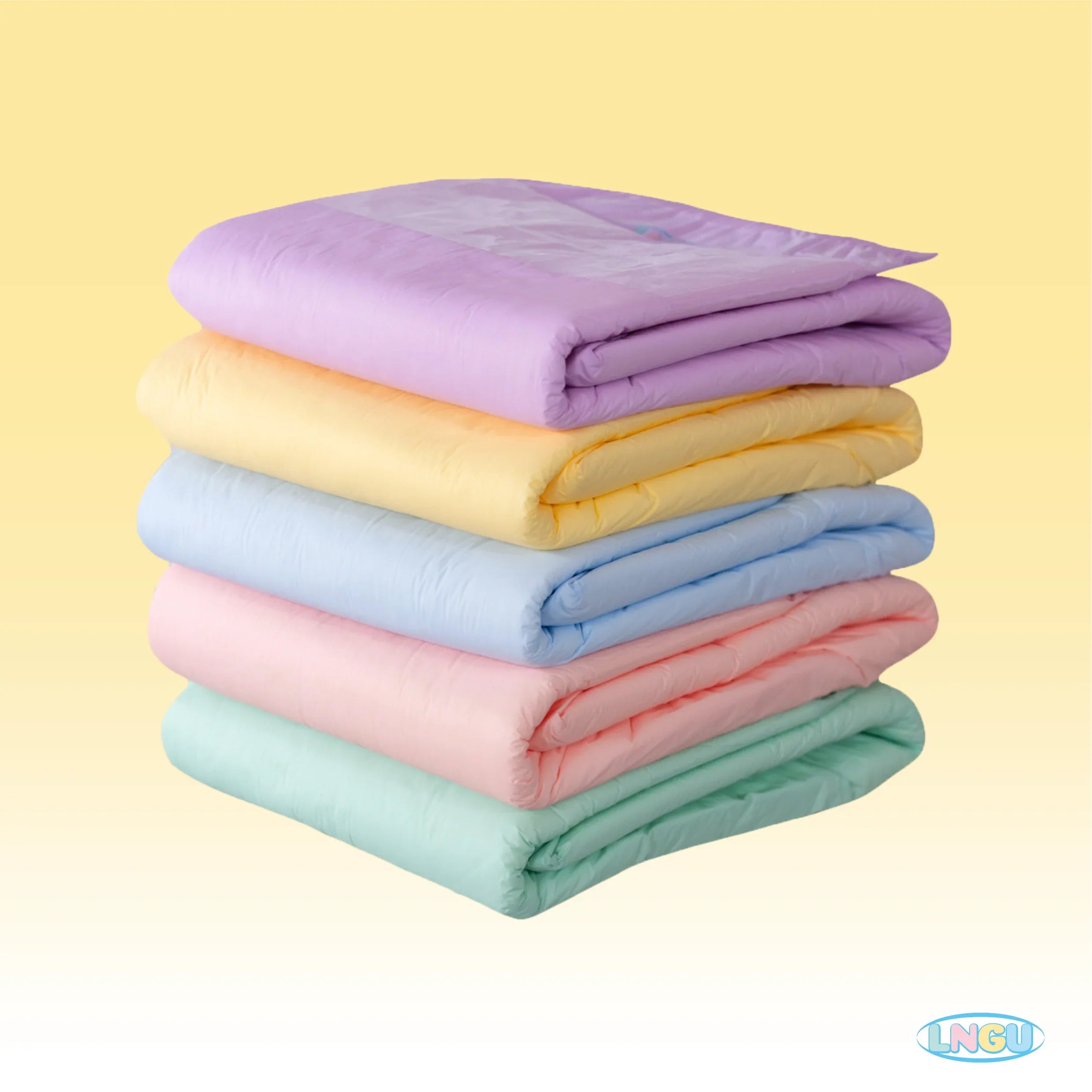 LNGU Rainbow Pastel VAT Exempt Adult Incontinence Slip