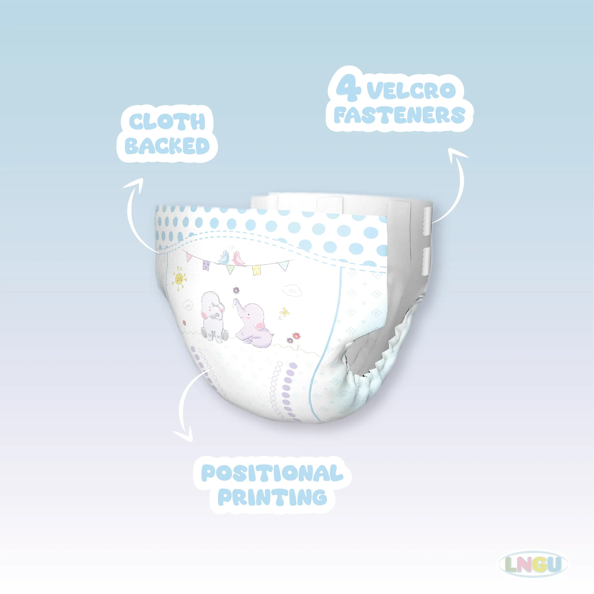 LNGU Big Ears VAT Exempt Adult Incontinence Slip