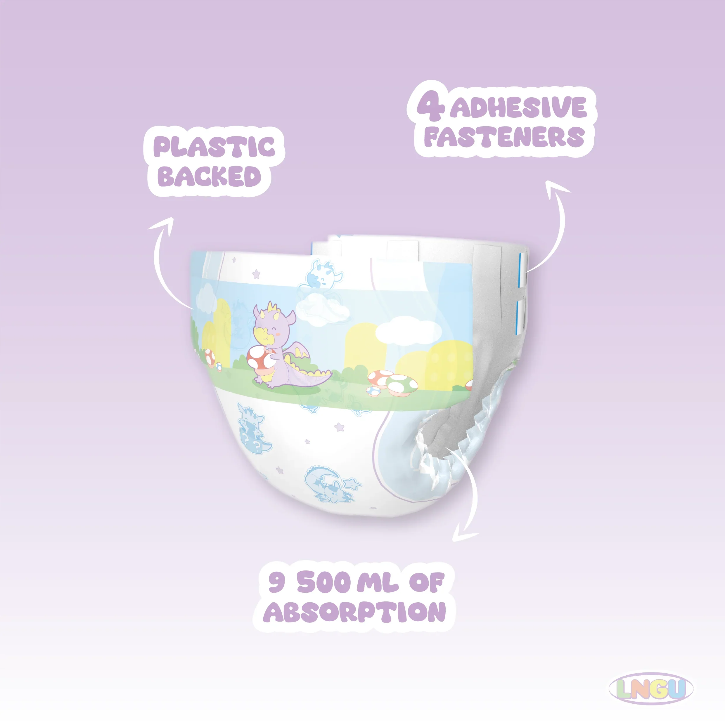 LNGU Dragoonz VAT Exempt Adult Incontinence Slip