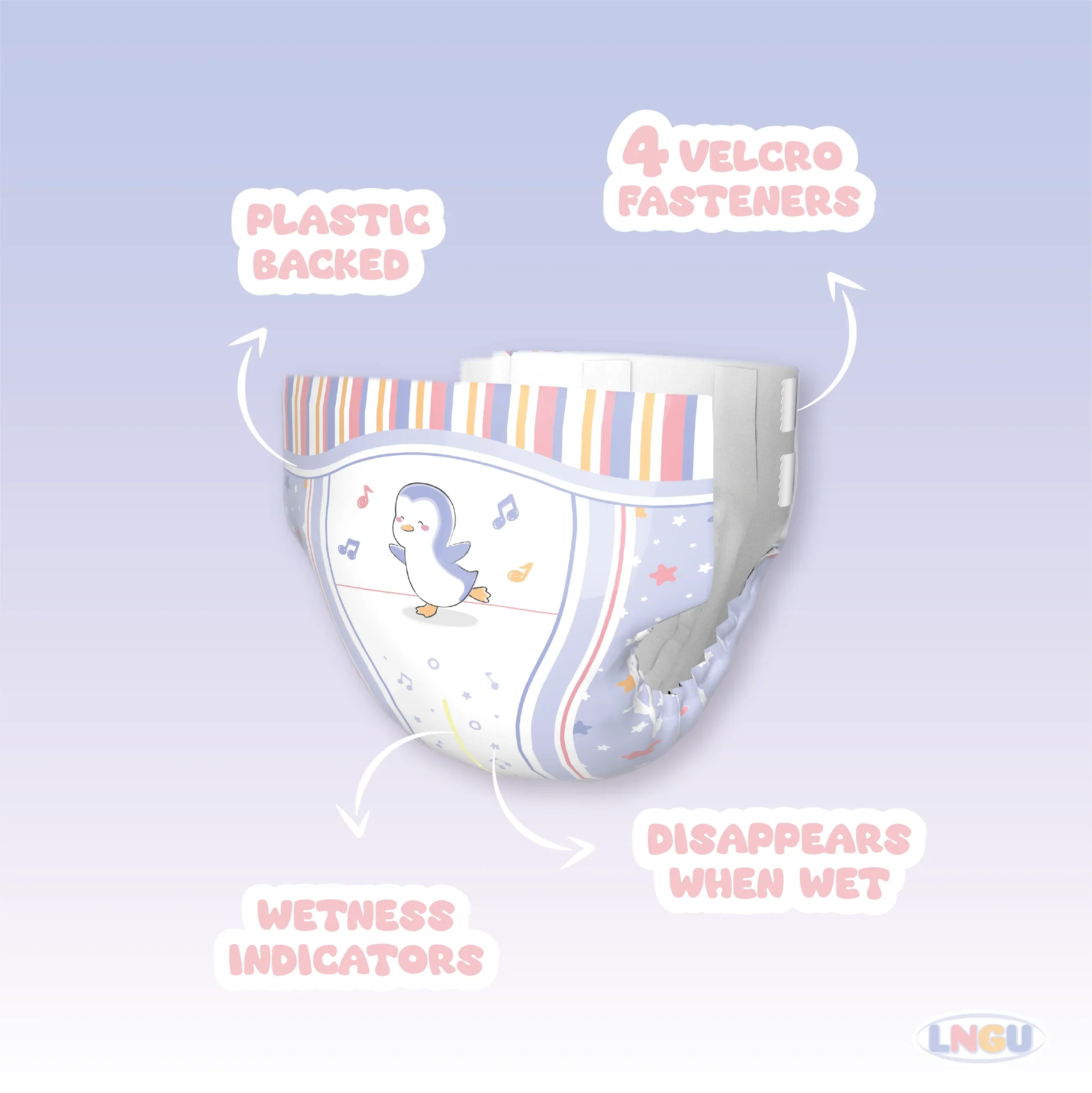 LNGU Little Melody VAT Exempt Adult Incontinence Slip