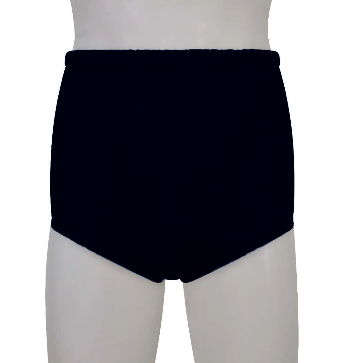 KeepDry Premium Plastic Pants With Wide Waistband - Black VAT Exempt Incontinence Aid