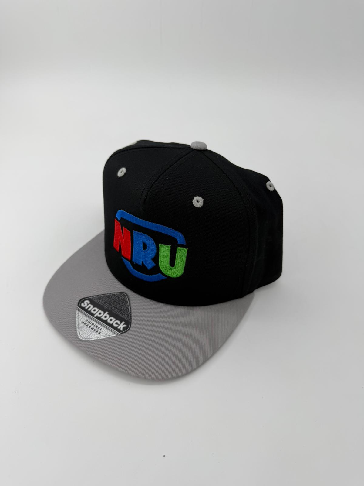 NRU Logo 5 Panel Contrast Snapback