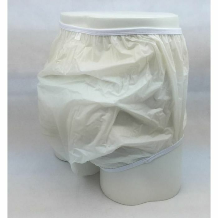 Drylife Waterproof Plastic Pants - Milky White
