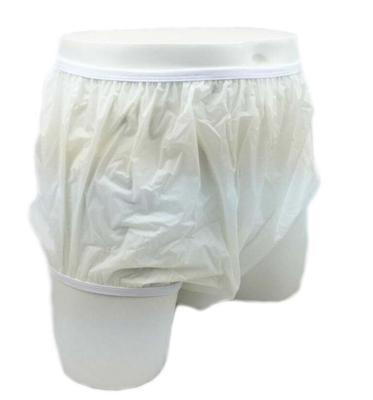 Drylife Waterproof Plastic Pants - Milky White