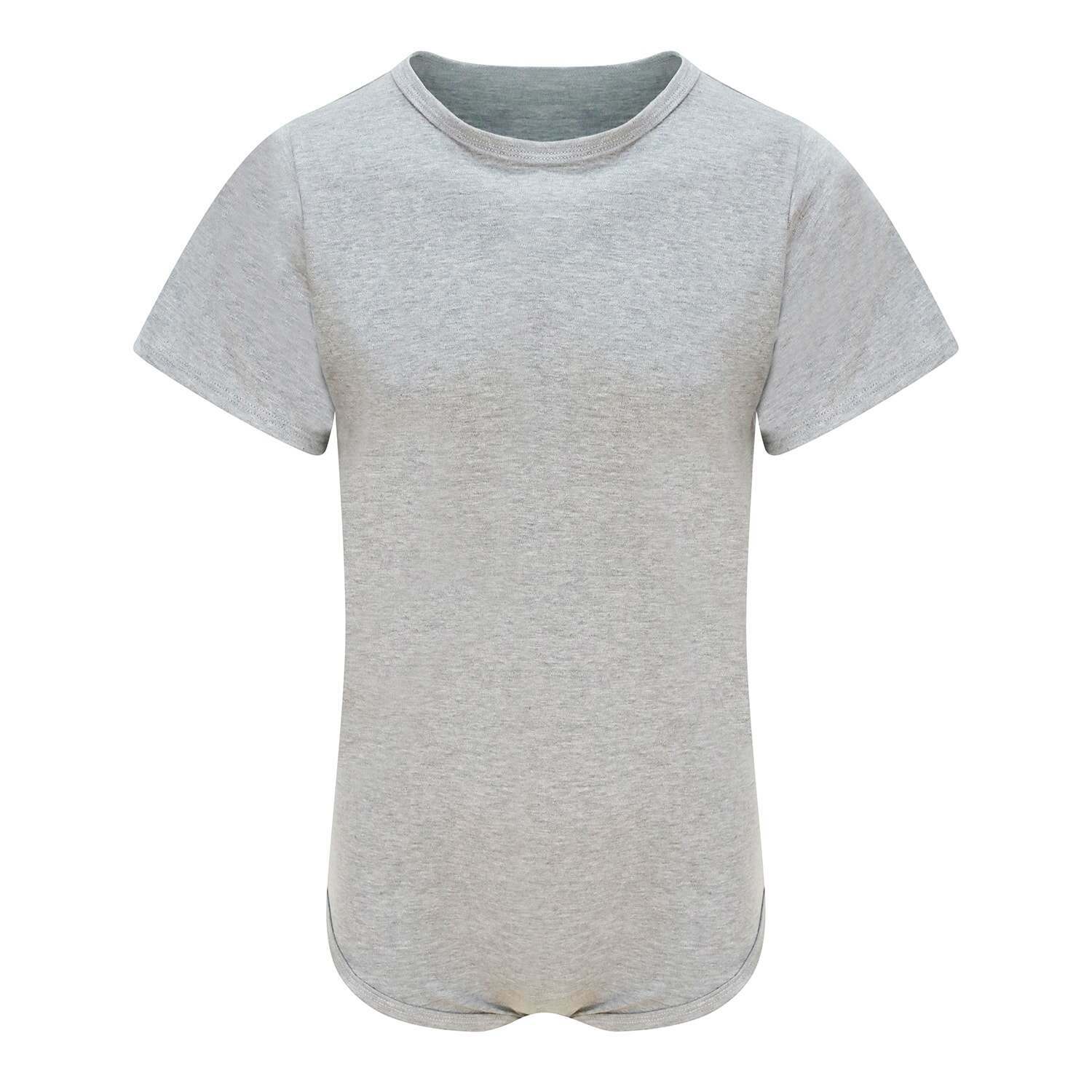 Drylife Short-Sleeved Bodysuit - Grey