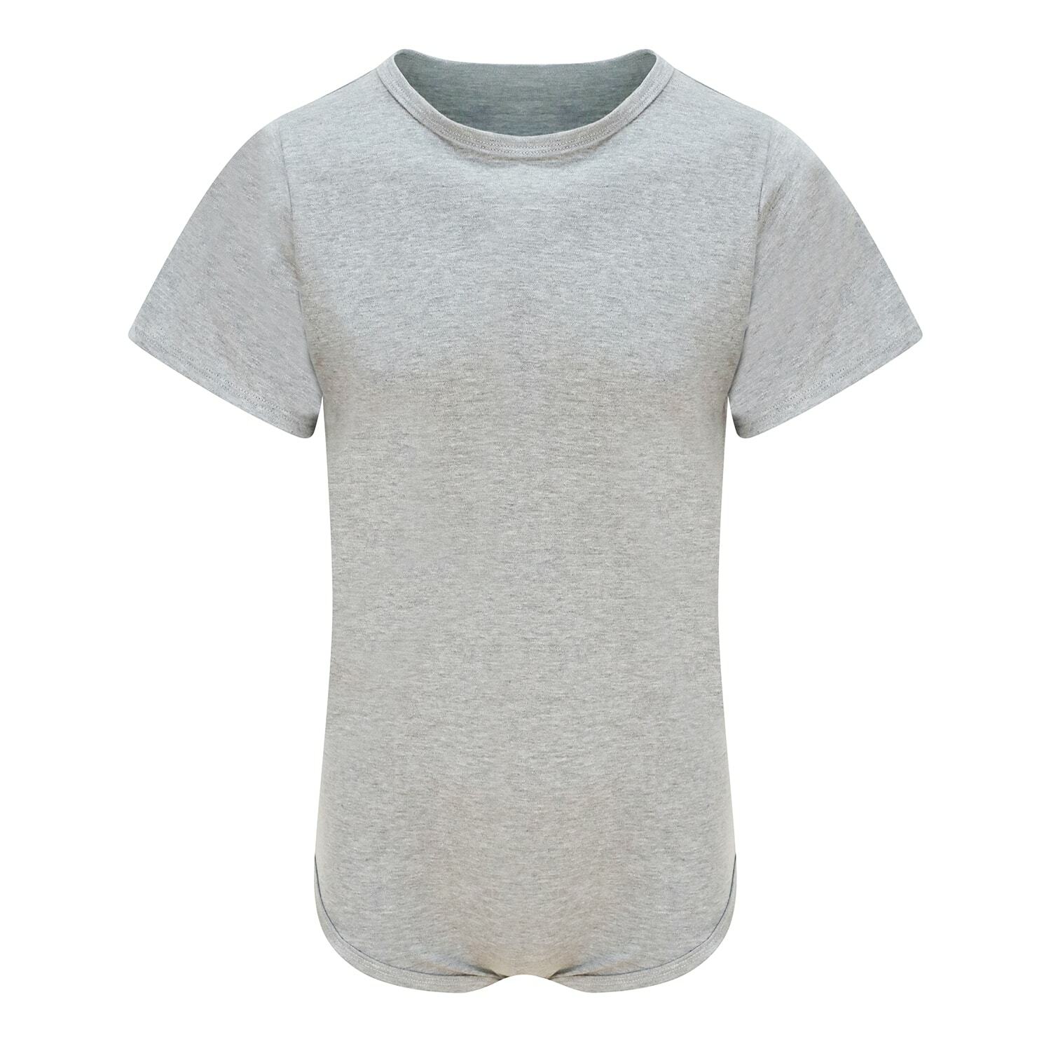 Drylife Short-Sleeved Bodysuit - Grey