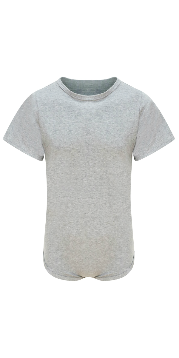 Drylife Short-Sleeved Bodysuit - Grey