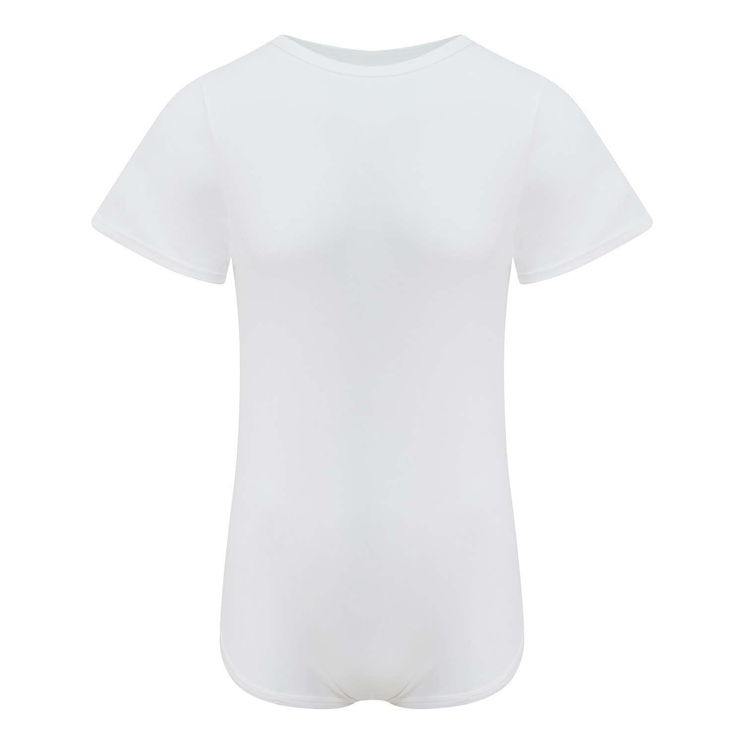 Drylife Short-Sleeved Bodysuit - White