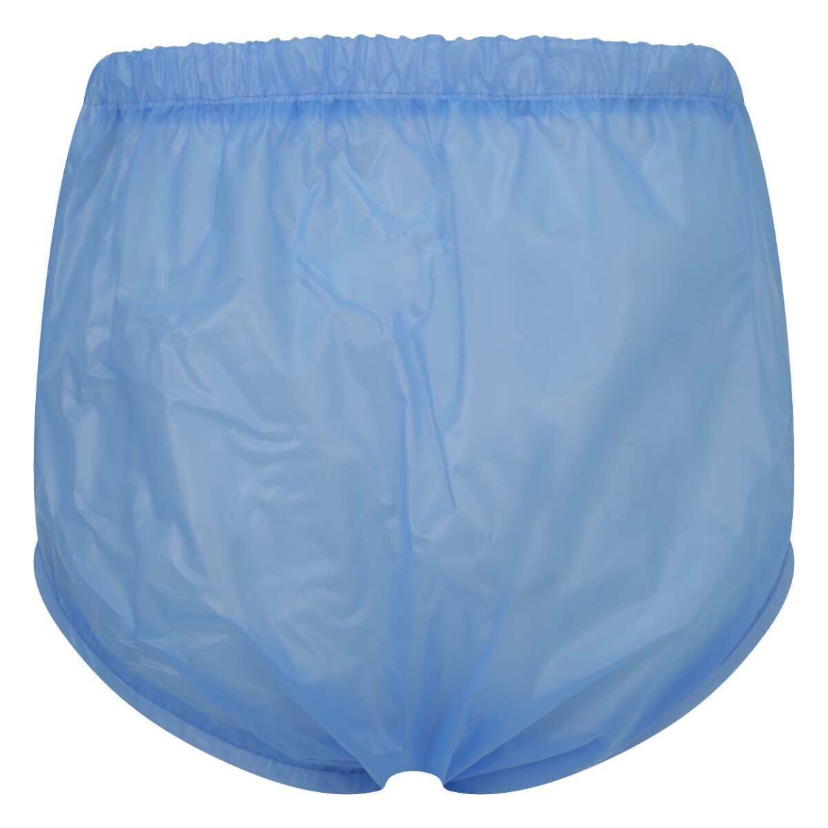Premium Plastic Pants With Wide Waistband - Light Blue VAT Exempt Incontinence Aid