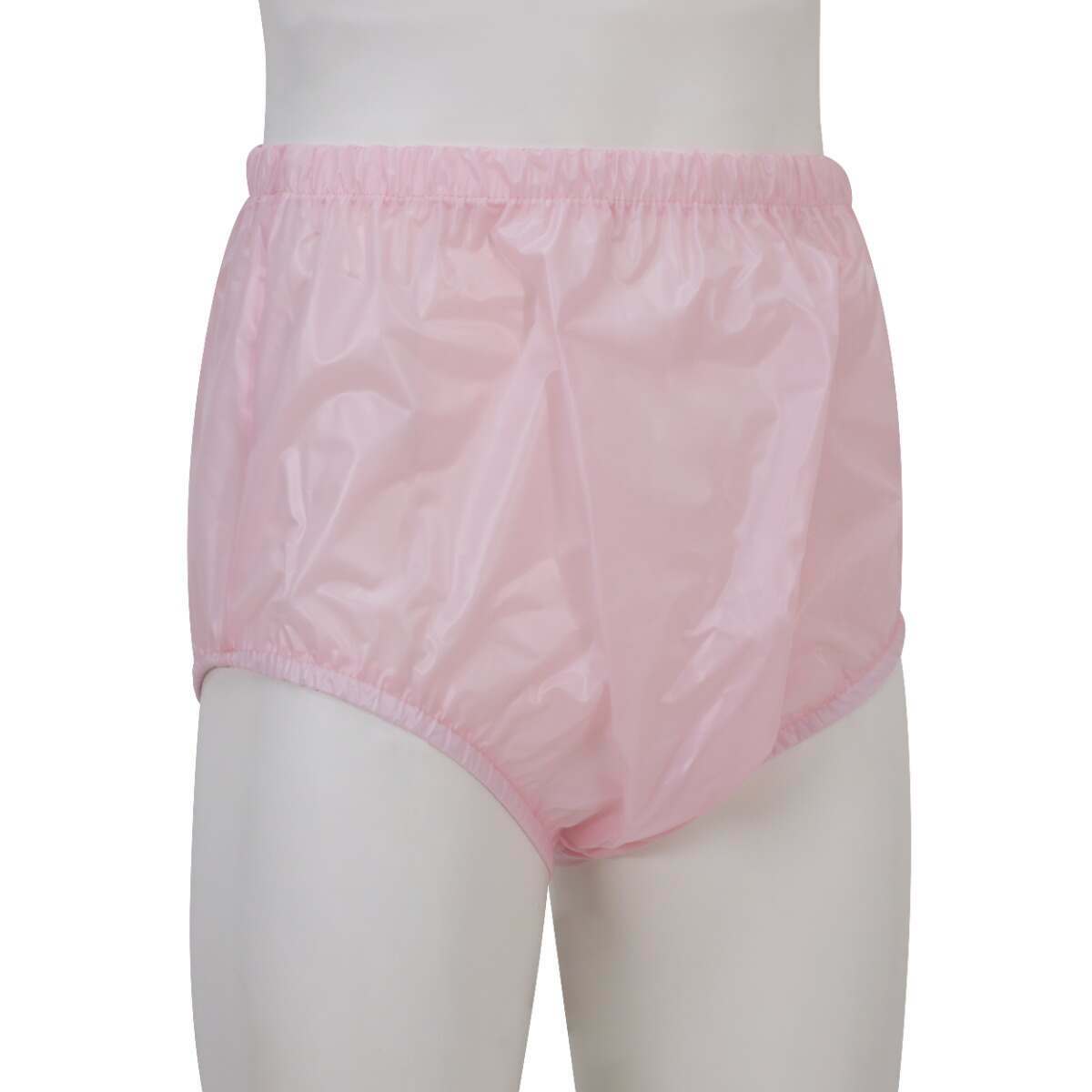 Premium Plastic Pants With Wide Waistband - Pink VAT Exempt Incontinence Aid