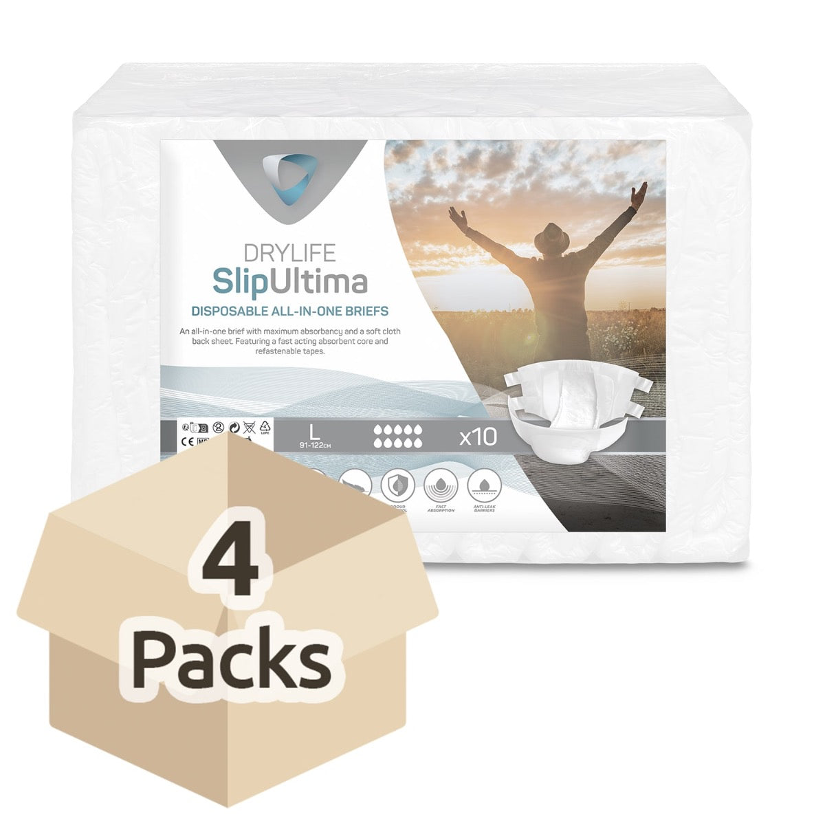 NRU Slip Ultima VAT Exempt Adult Incontinence Slip