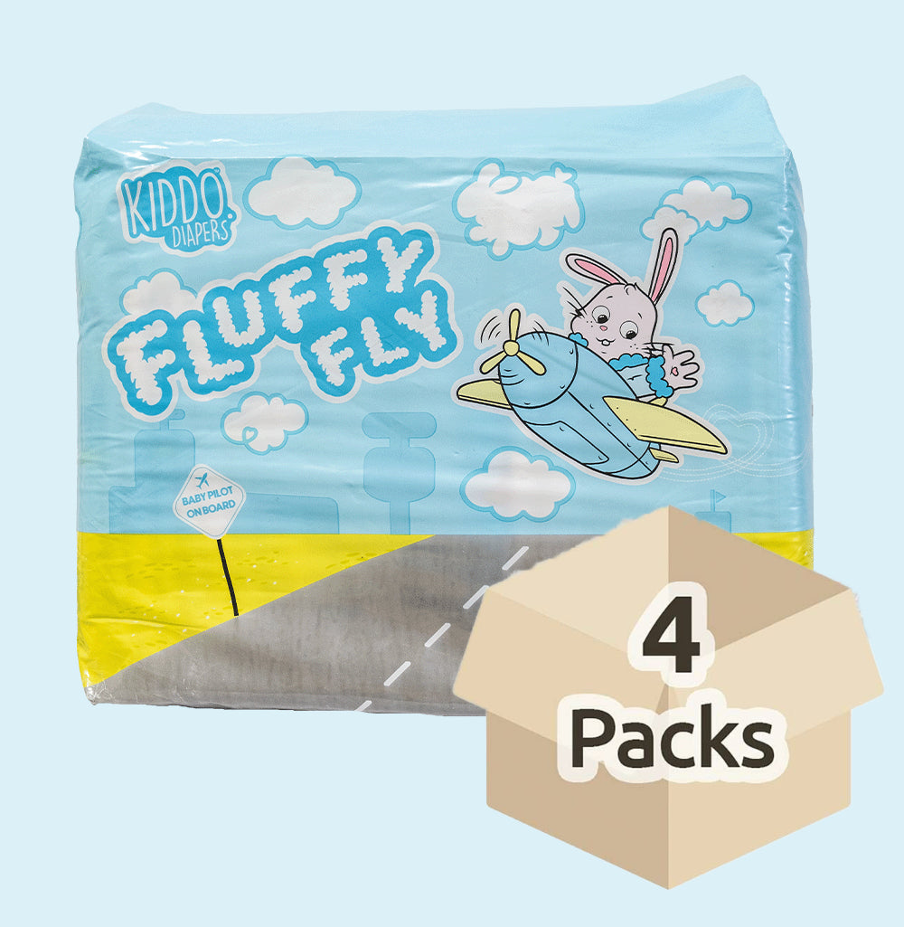 Kiddo Fluffy Fly VAT Exempt Adult Incontinence Slip