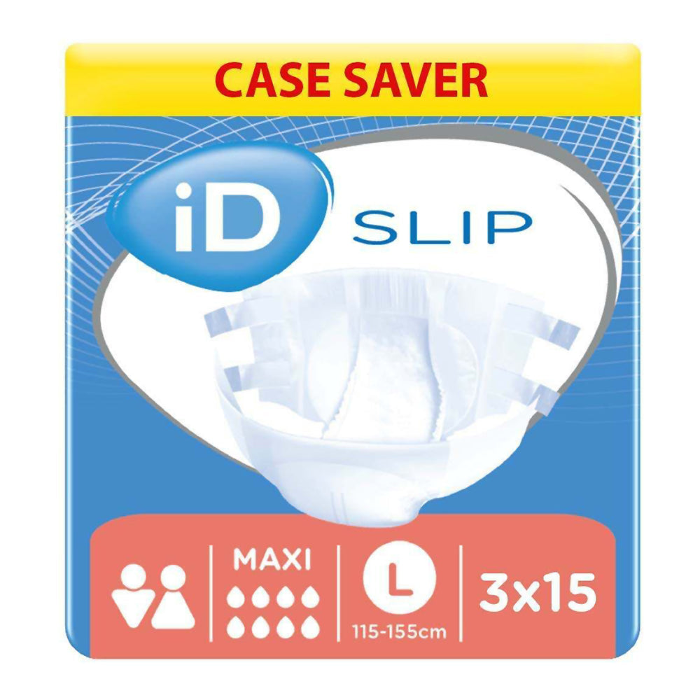 iD Slip Maxi Prime (Cotton Feel) VAT Exempt Incontinence Slip