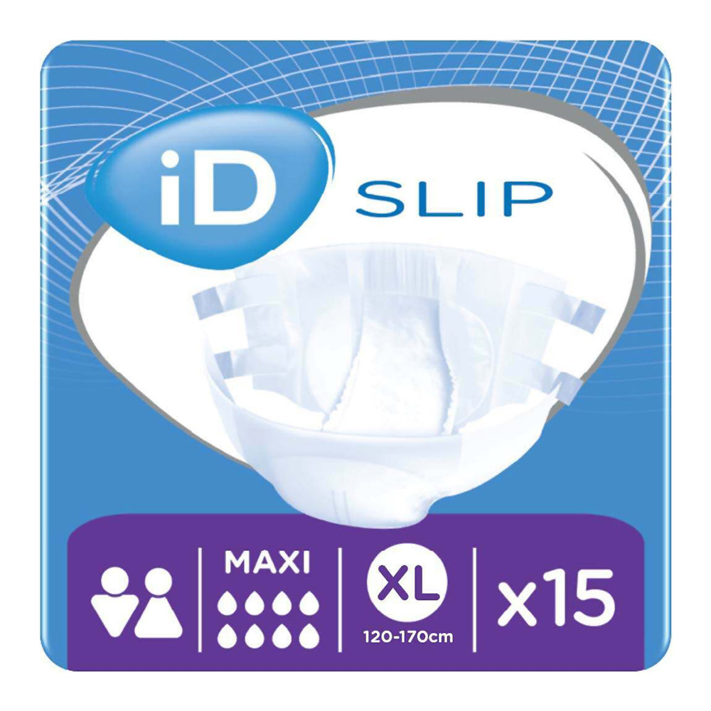 iD Slip Maxi (Cotton Feel) VAT Exempt Adult Incontinence Slip