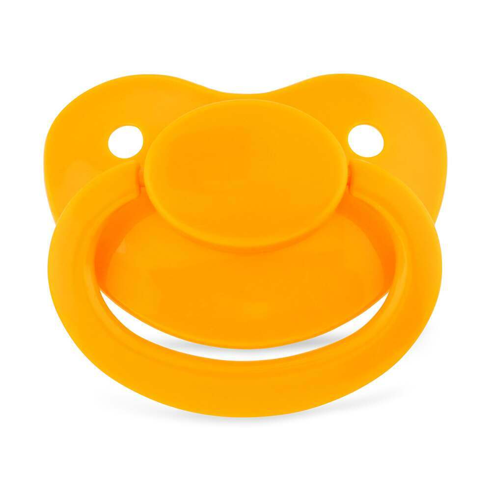 Adult Orange Dummy/Pacifier
