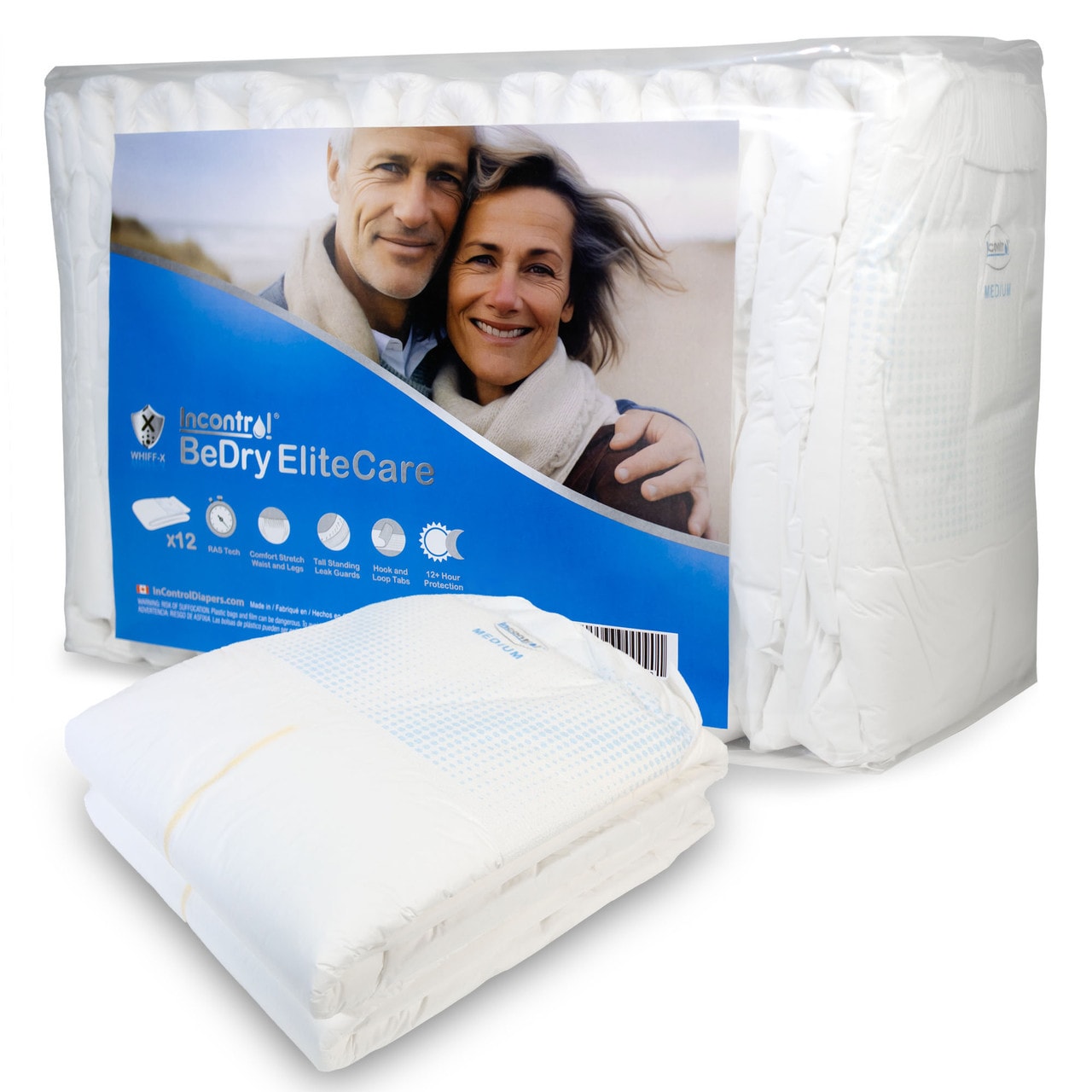 InControl BeDry EliteCare VAT Exempt Adult Incontinence Slip