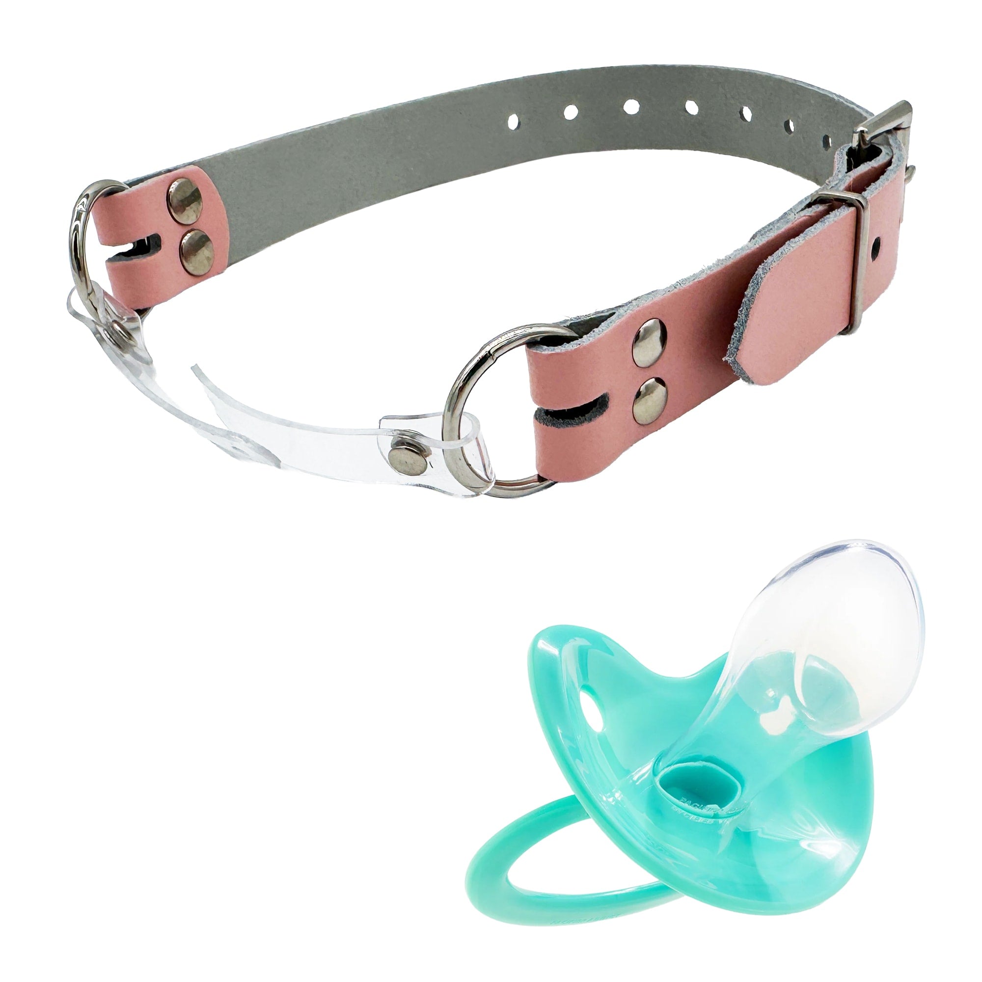 Jumbo Dummy Gag with Fixx Adult Pacifier