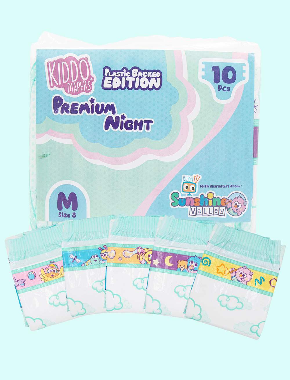Kiddo Premium Night PE Backed VAT Exempt Adult Incontinence Pants
