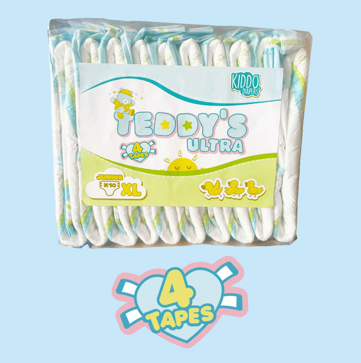 Kiddo Teddy's Ultra Four Tape