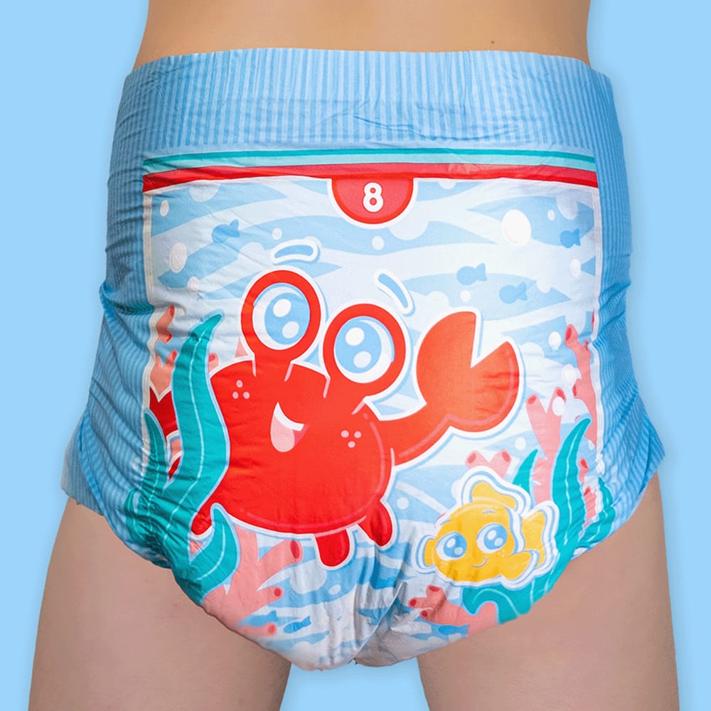 Kiddo Sea Friends VAT Exempt Adult Incontinence Slip