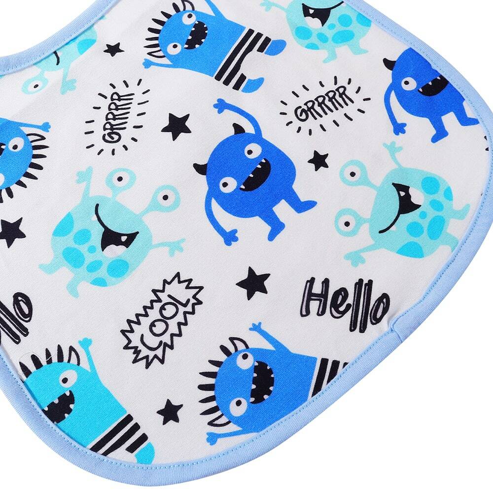 Blue Monsters - Bib