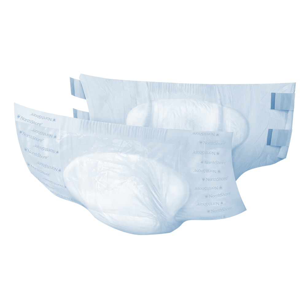 NorthShore MEGAMAX White VAT Exempt Adult Incontinence Slip