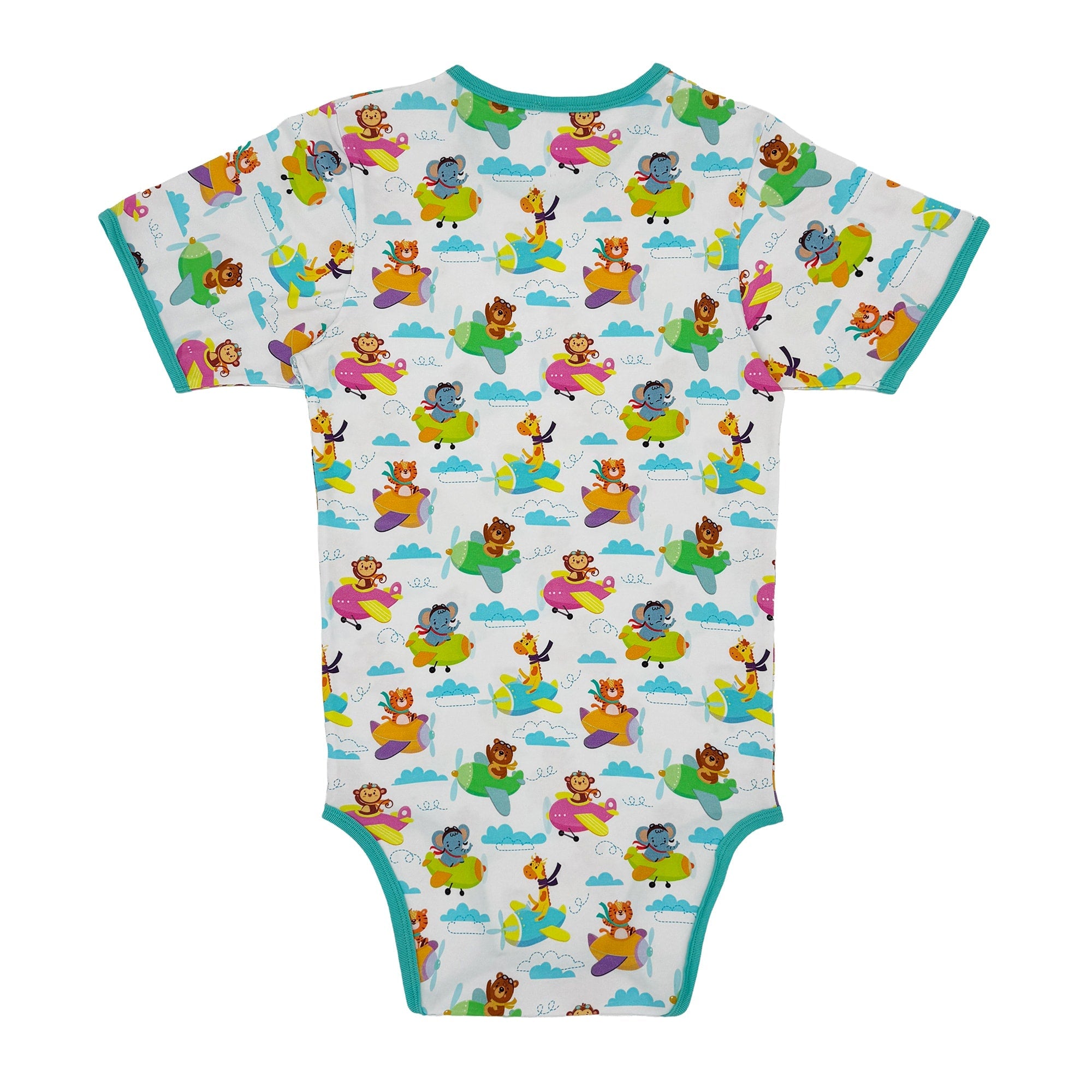 NRU Aniplanes Cotton Bodysuit