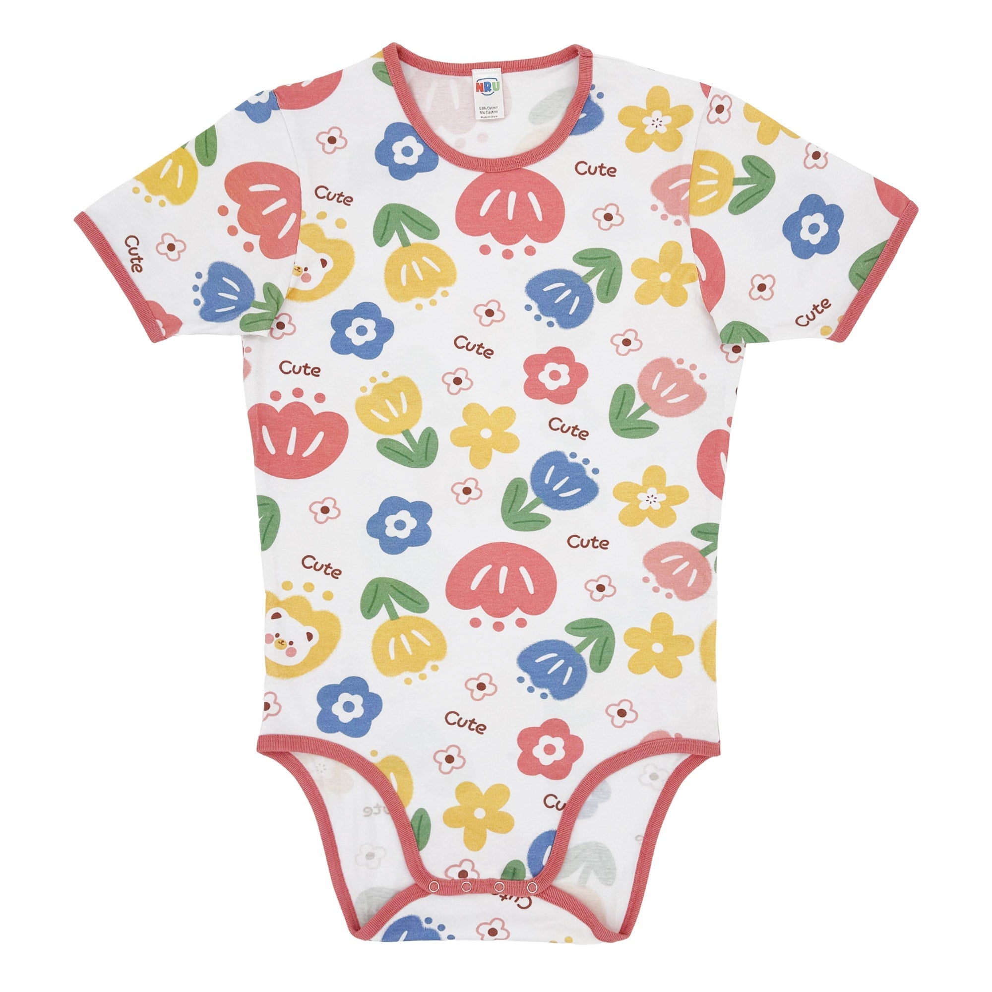 NRU Blossom Bear Bodysuit