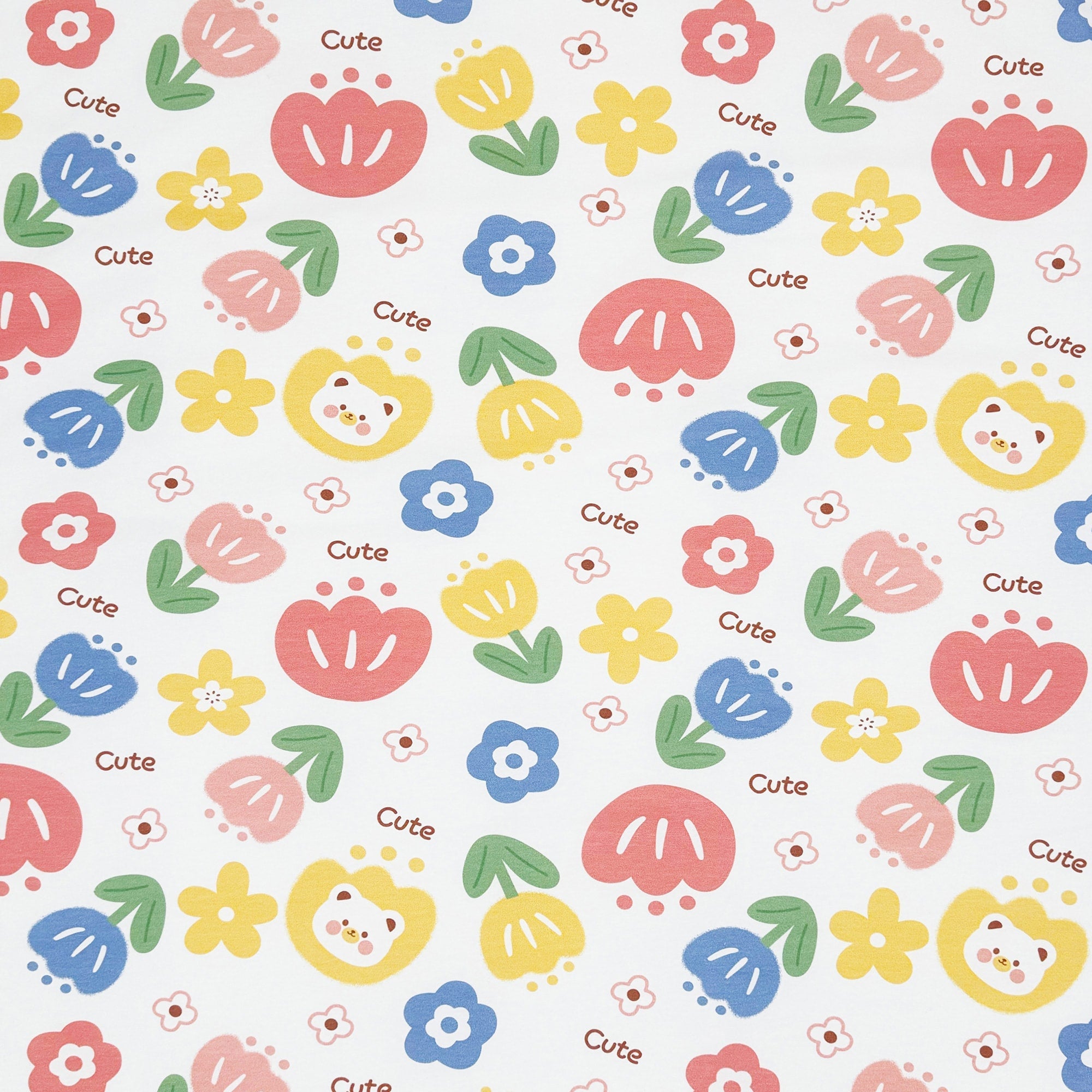 NRU Blossom Bear PJ Set