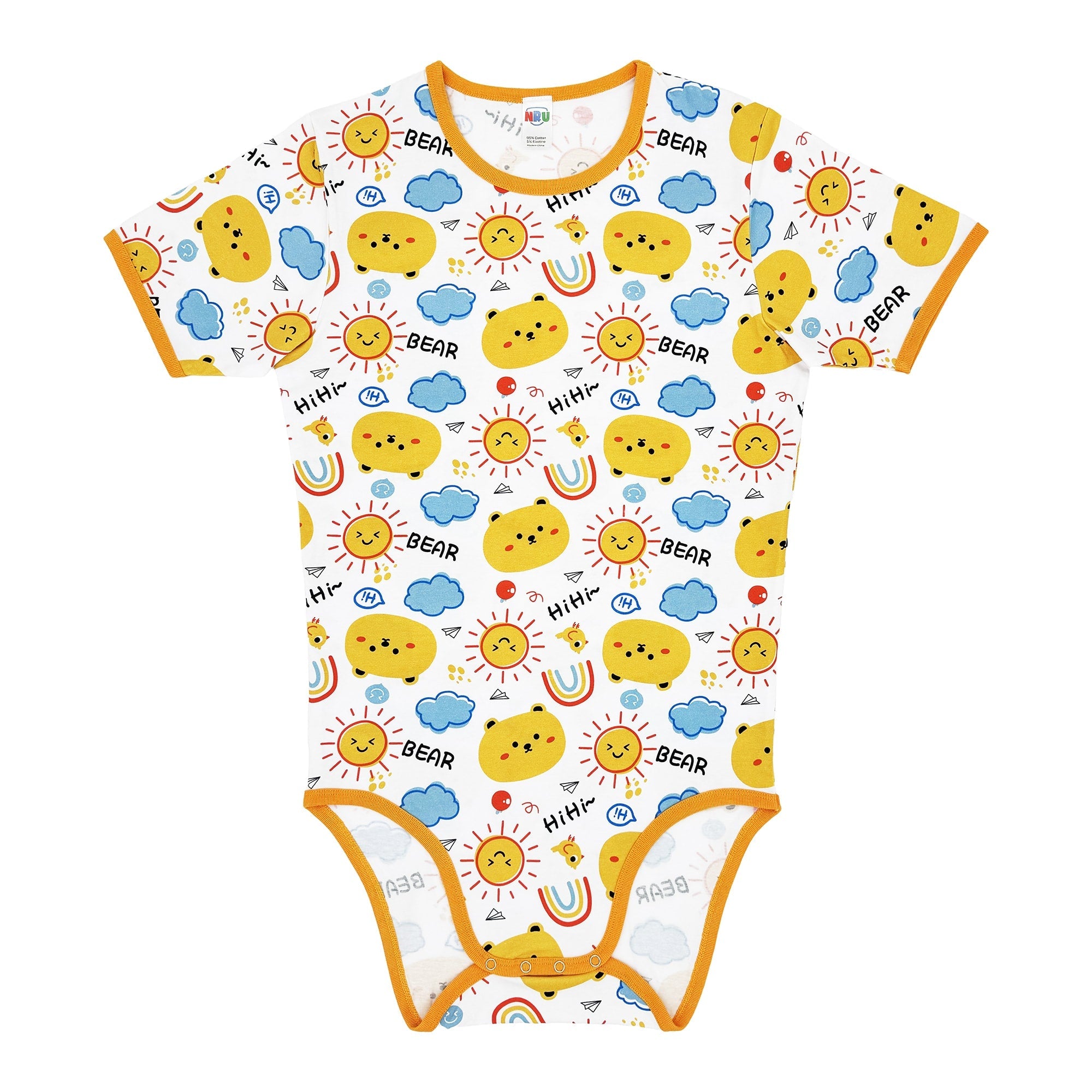 NRU Sunny Day Cotton Bodysuit
