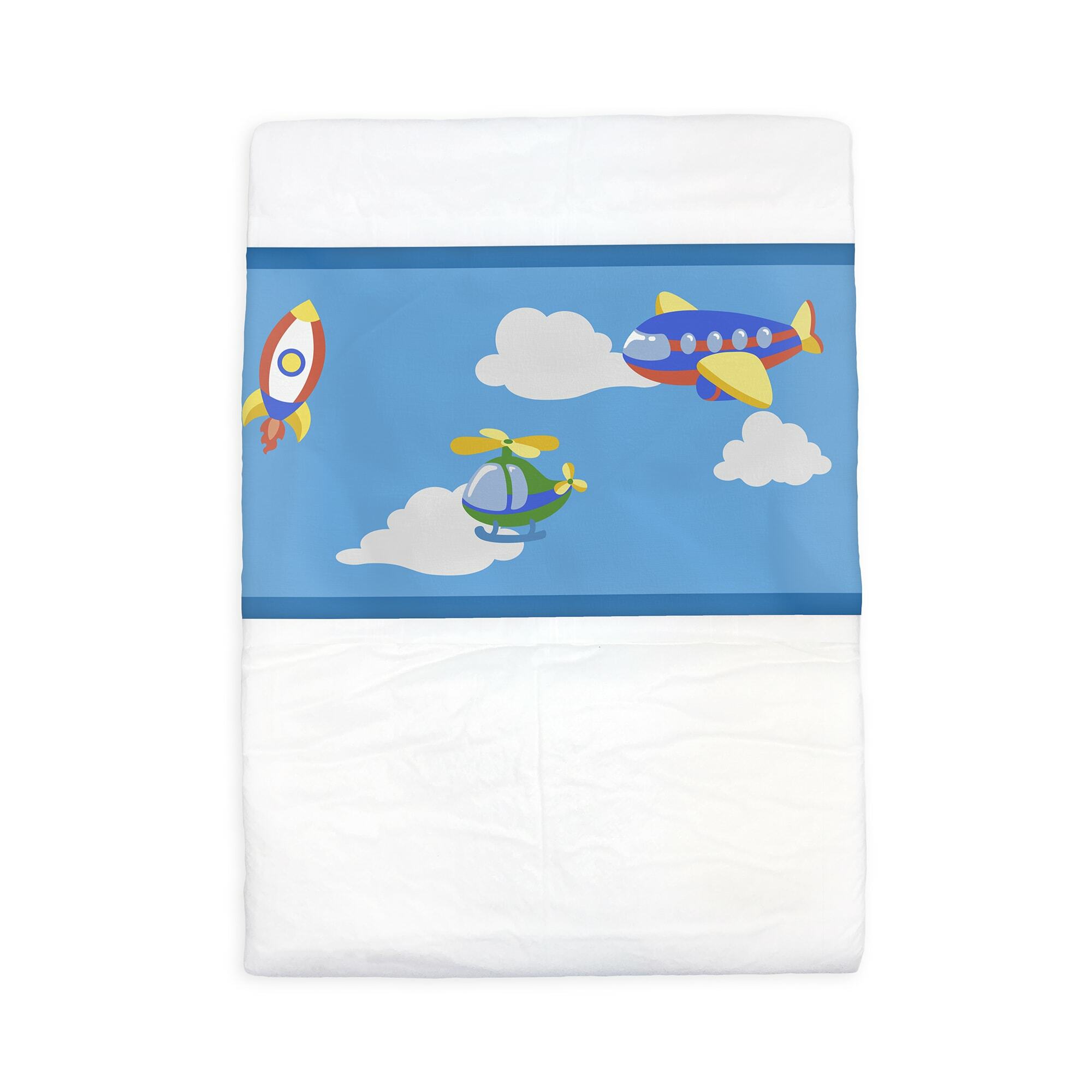 NRU PlayDayz Classic Blue (PE Backed) VAT Exempt Adult Incontinence Slip