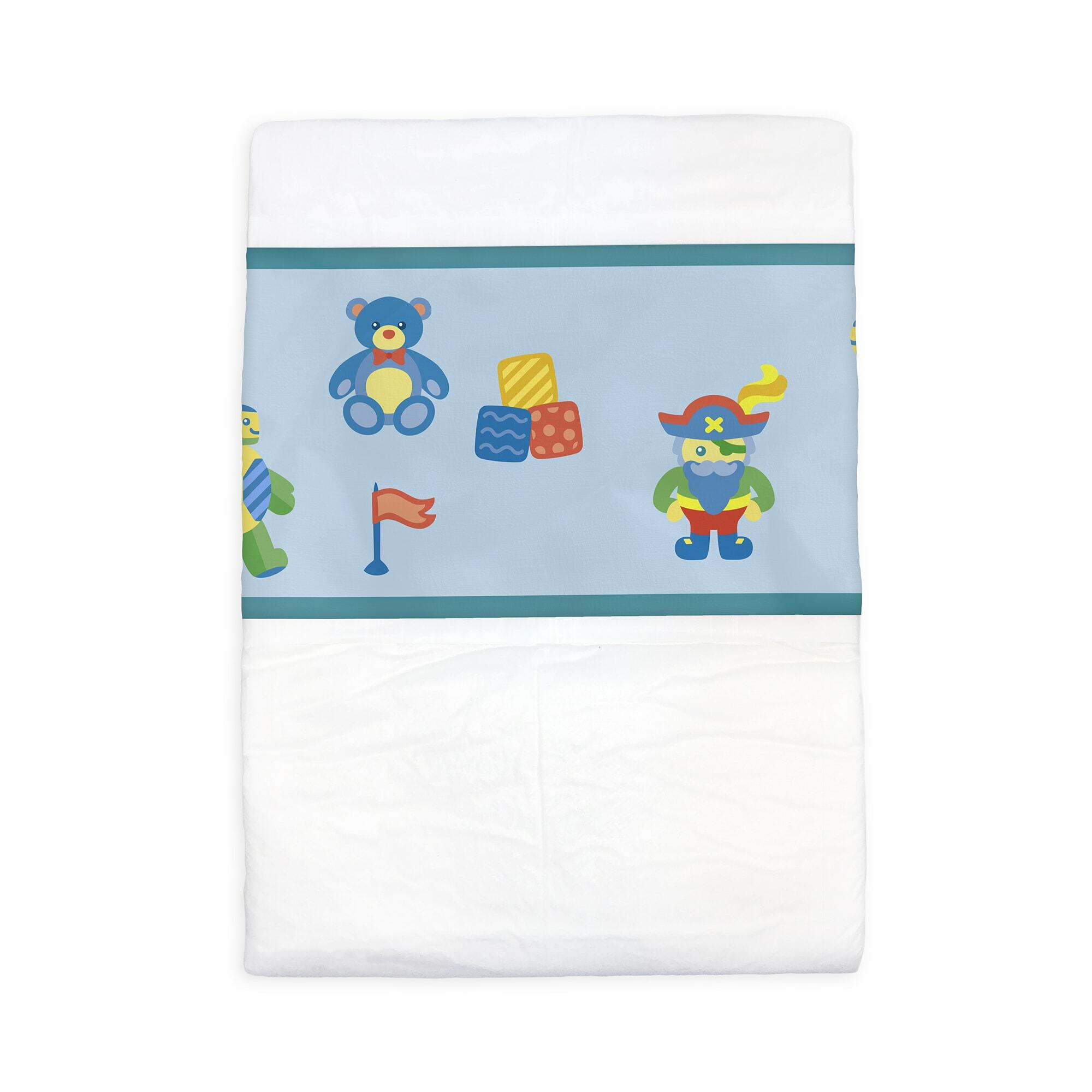 NRU PlayDayz Classic Blue (PE Backed) VAT Exempt Adult Incontinence Slip