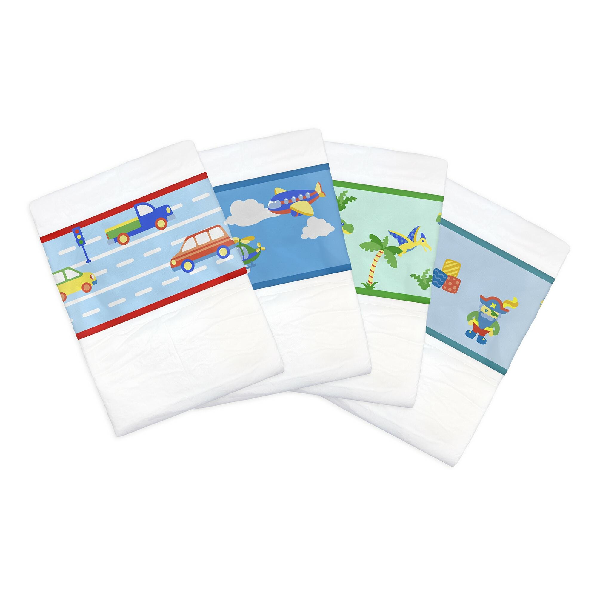 NRU PlayDayz Classic Blue (PE Backed) VAT Exempt Adult Incontinence Slip