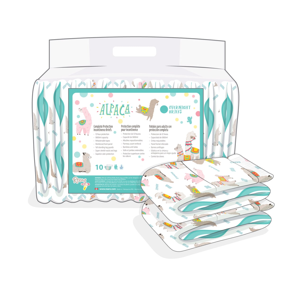 Rearz Alpaca VAT Exempt Adult Incontinence Slip