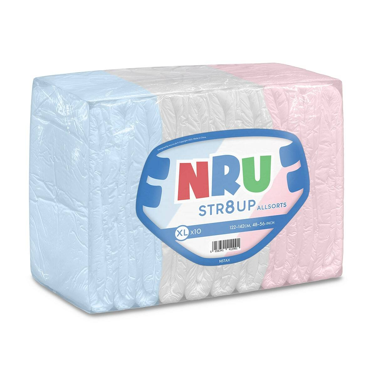 NRU STR8UP Allsorts VAT Exempt Adult Incontinence Slip