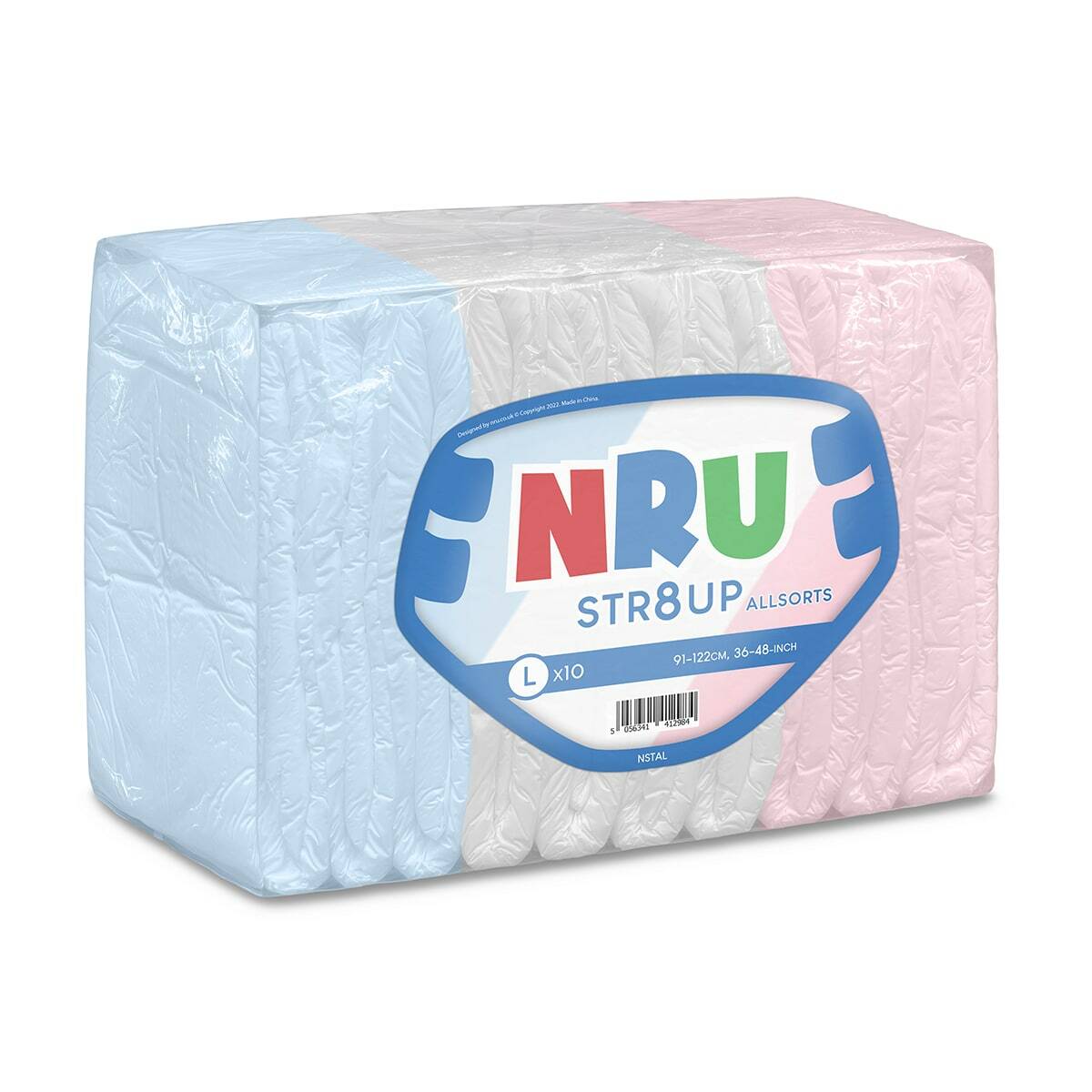 NRU STR8UP Allsorts VAT Exempt Adult Incontinence Slip