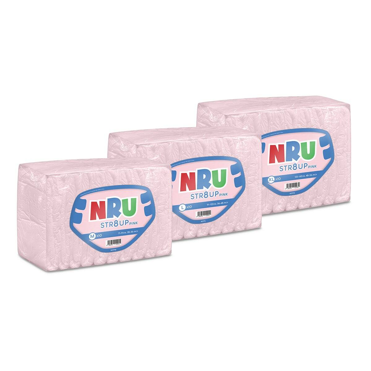 NRU STR8UP Bundle Box VAT Exempt Adult Incontinence Slip